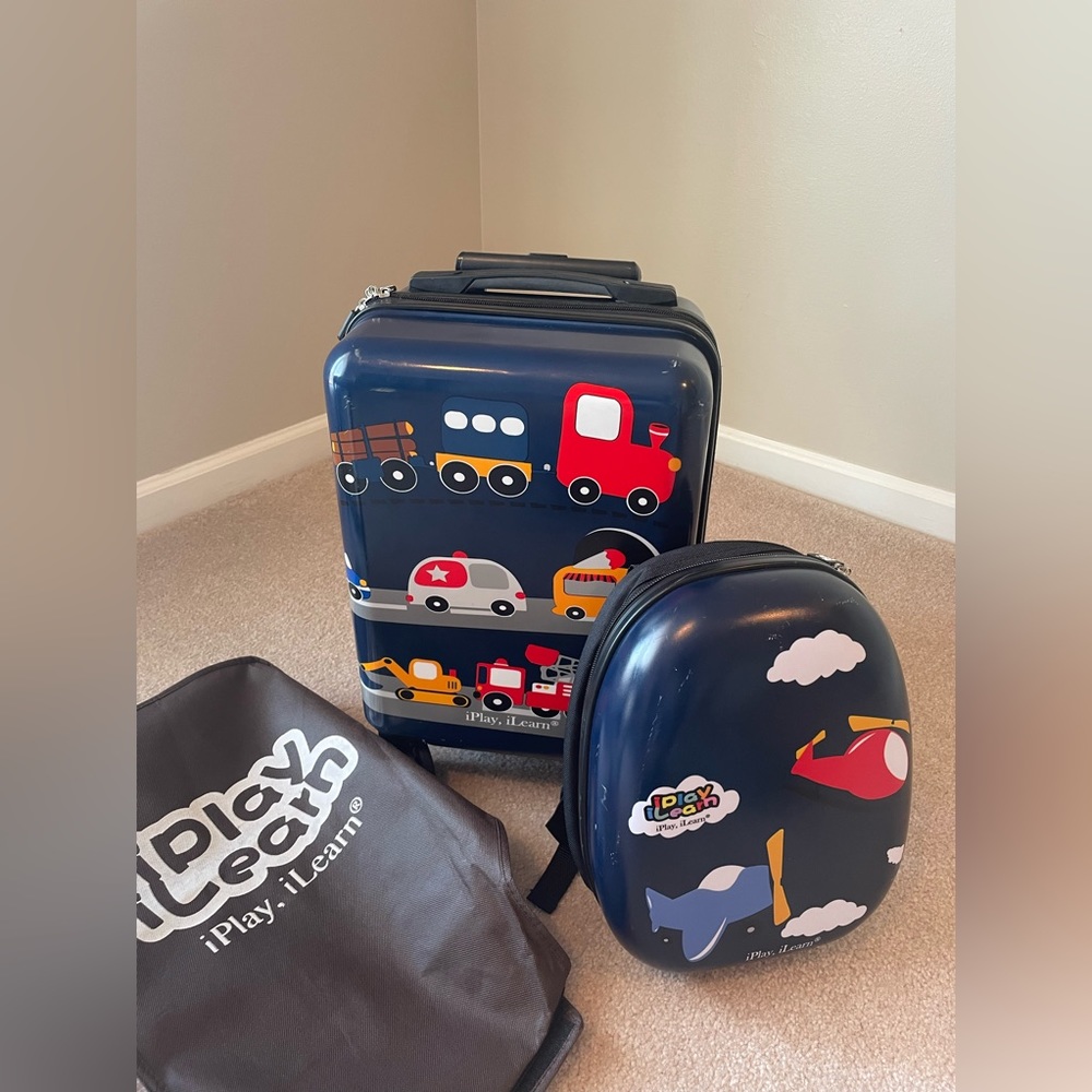 iPlay iLearn Kids Carry On Luggage
